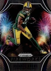 2019 Panini Prizm Fireworks Davante Adams #11 card