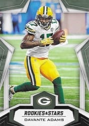 2019 Panini Rookies & Stars Base Set Davante Adams #24 card