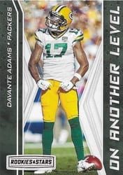 2019 Panini Rookies & Stars On Another Level Davante Adams #OAL-DA card
