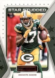 2019 Panini Rookies & Stars Star Studded Davante Adams #SS-DA card