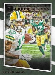 2020 Donruss Gridiron Kings Davante Adams #GK-DA card