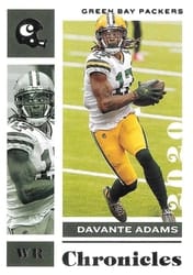 2020 Panini Chronicles Base Set Davante Adams #37 card