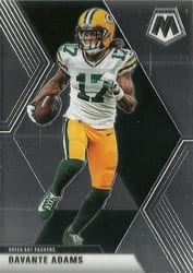 2020 Panini Mosaic Base Set Davante Adams #83 card