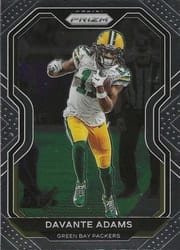 2020 Panini Prizm Base Set Davante Adams #205 card