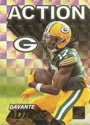 2021 Donruss Action All-Pros Davante Adams #AP5 card