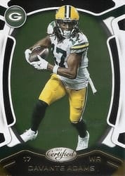 2021 Panini Certified Base Set Davante Adams #70 card