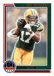 2021 Panini Chronicles Stars & Stripes Davante Adams #STS-DAD card
