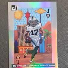 2022 Donruss Optic Downtown Davante Adams #DT-DA card