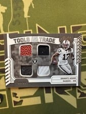 2022 Panini Absolute Tools of the Trade Materials Quad Davante Adams #TTQ-14 card