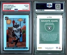 2022 Panini Donruss Optic Downtown Davante Adams #DT-DA card