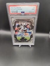 2022 Panini Playbook Signatures Davante Adams #33 card