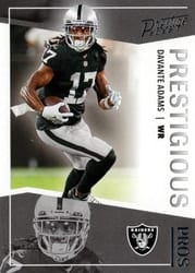 2022 Panini Prestige Prestigious Pros Davante Adams #PP-9 card