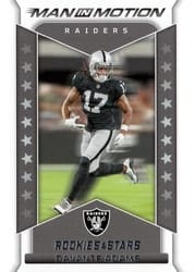 2022 Panini Rookies & Stars Man In Motion Davante Adams #MM-13 card