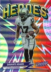 2023 Panini Prestige Heroes Davante Adams #11 card