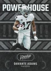 2023 Panini Prestige Power House Davante Adams #4 card