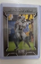 2023 Score All-Hands Team Davante Adams #AHT-5 card