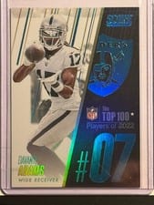 2023 Score Top 100 Davante Adams #7 card