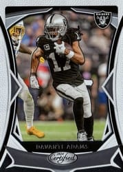 2024 Panini Certified Base Set Davante Adams #30 card