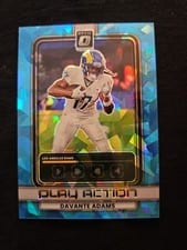2025 Donruss Optic Play Action Davante Adams #19 card