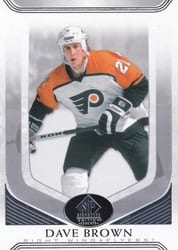 2020-21 SP Signature Edition Legends Base Set Dave Brown #151 card