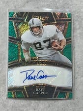2022 Panini Select Select Signatures Prizm Dave Casper #SSP-DAC card