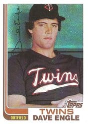 1982 Topps Base Set Dave Engle #738 card