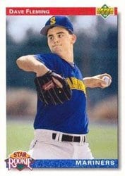 1992 Upper Deck Base Set Dave Fleming #4 card