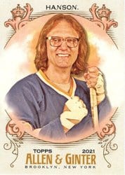 2021 Topps Allen & Ginter Base Set Dave Hanson #275 card
