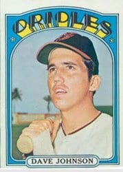 1972 Topps Base Set Dave Johnson #680 card