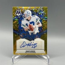 2024 Panini Mosaic Scripts Dave Krieg #SC-DKG card
