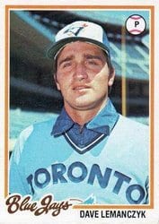 1978 Topps Base Set Dave Lemanczyk #33 card