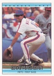 1992 Donruss Base Set Dave Magadan #45 card