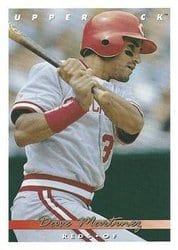 1993 Upper Deck Base Set Dave Martinez #400 card