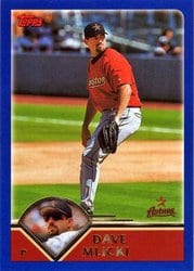2003 Topps Base Set Dave Mlicki #22 card