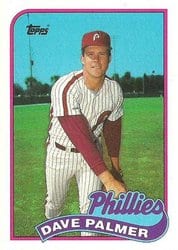 1989 Topps Base Set Dave Palmer #67 card