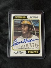 2023 Topps Heritage Real One Autographs Dave Parker #74RO-DP card