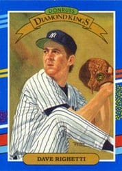 1991 Donruss Base Set Dave Righetti #21 card