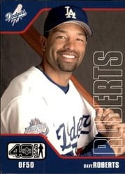 2002 Upper Deck 40-Man Base Set Dave Roberts #694 card