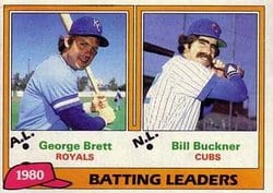1981 Topps Base Set Dave Stapleton #1 card