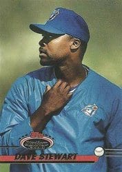 1993 Stadium Club Base Set Dave Stewart #629 card