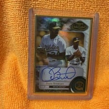 2022 Topps Gold Label Framed Autographs Dave Stewart #FA-DAS card