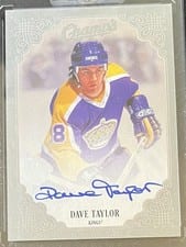 2023-24 Upper Deck Clear Cut Champs Autos Dave Taylor #C-DT card