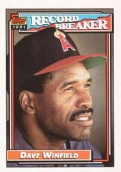 1992 Topps Base Set Dave Winfield #5 card