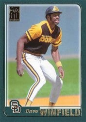 2021 Topps Archives Base Set Dave Winfield #206 card