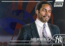 2022 Stadium Club Chrome Base Set Dave Winfield #116 card