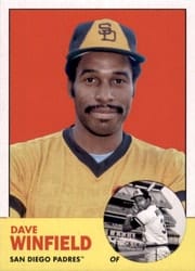 2022 Topps Archives Base Set Dave Winfield #9b card