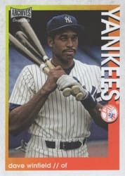 2022 Topps Archives Snapshots Base Set Dave Winfield #20 card