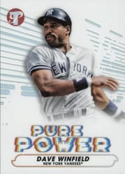 2022 Topps Pristine Pure Power Dave Winfield #PP-4 card