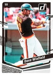 2023 Donruss Base Set Dave Winfield #207 card