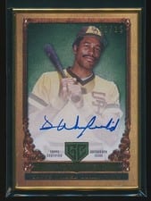 2023 Topps Gilded Collection Gallery of Gold Autographs Dave Winfield #GOG-DWI card